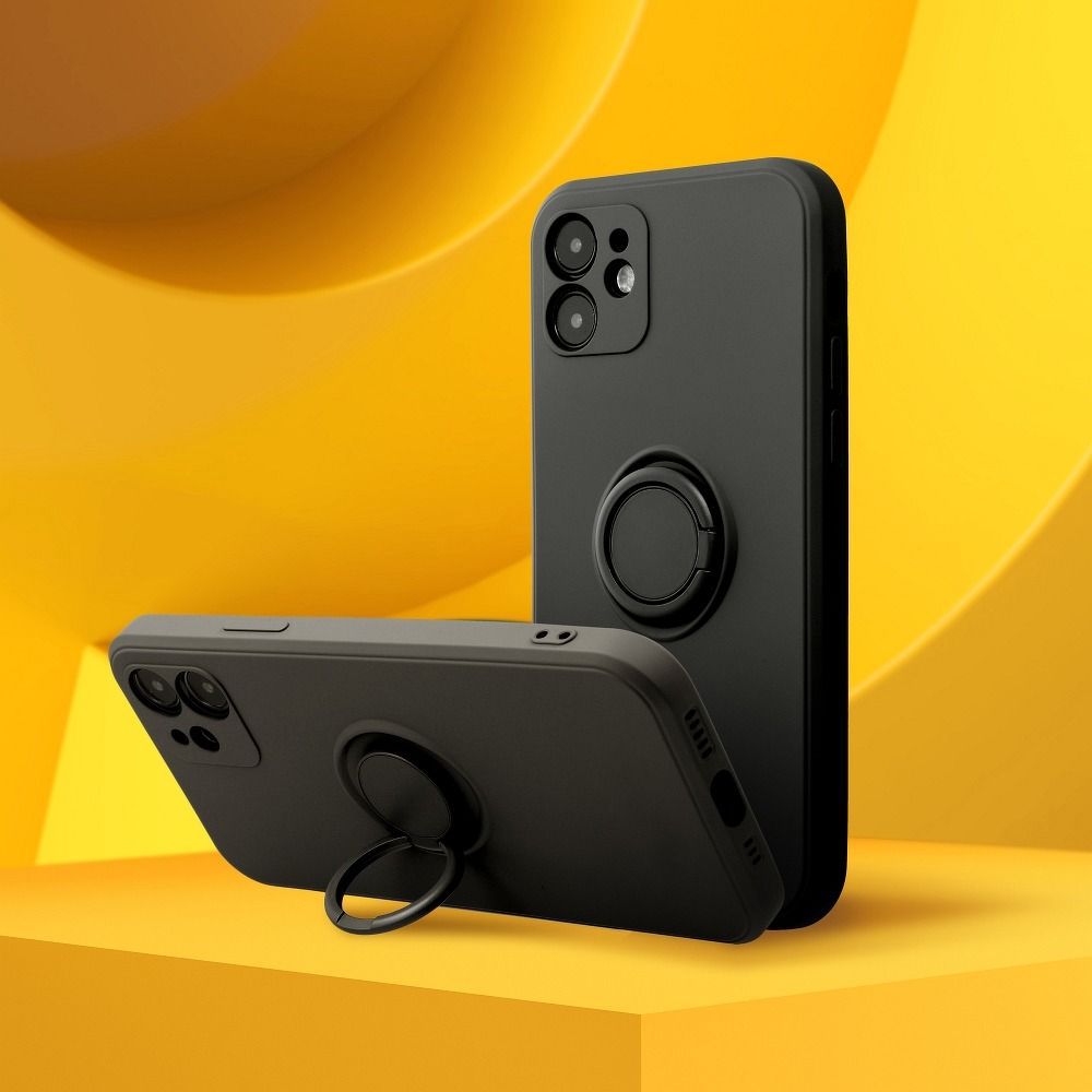 Θήκη Σιλικόνης Ring Case Samsung Galaxy A53 5G Μαύρο