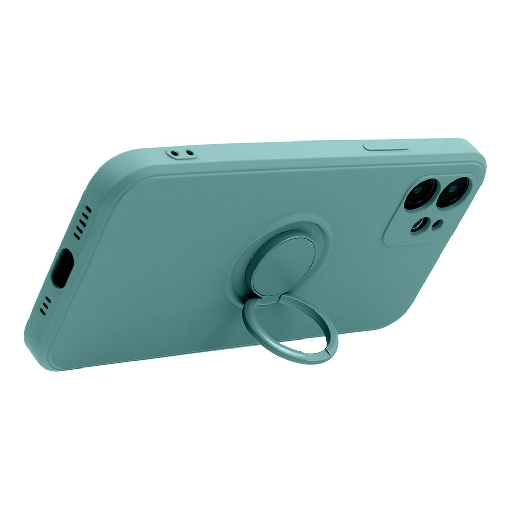 Θήκη Σιλικόνης Ring Case Samsung Galaxy A54 5G Πράσινο Σκούρο