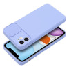 Θήκη Σιλικόνης Slide Case Apple iPhone 11 Λιλά