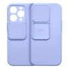 Θήκη Σιλικόνης Slide Case Apple iPhone 11 Λιλά