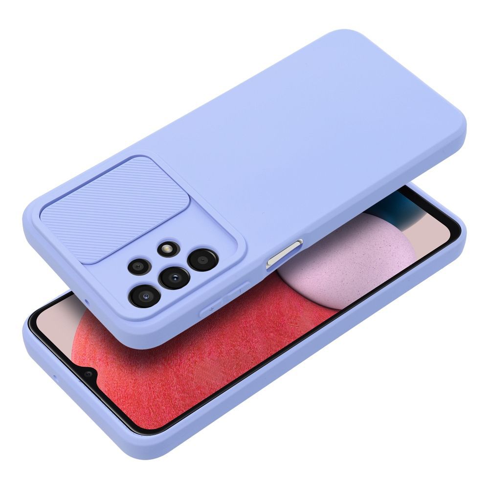 Θήκη Σιλικόνης Slide Case Samsung Galaxy A13 4G Λιλά