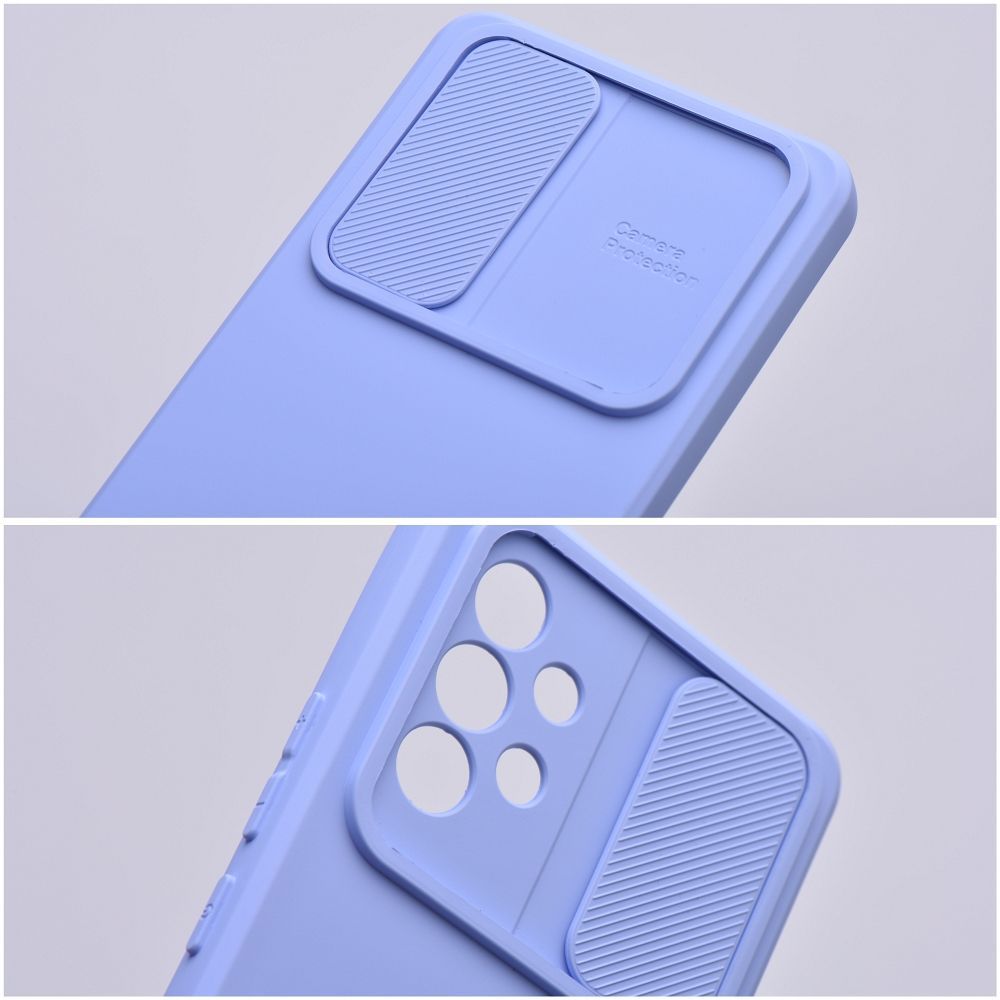 Θήκη Σιλικόνης Slide Case Samsung Galaxy A52 4G/5G / Galaxy A52s 5G Λιλά