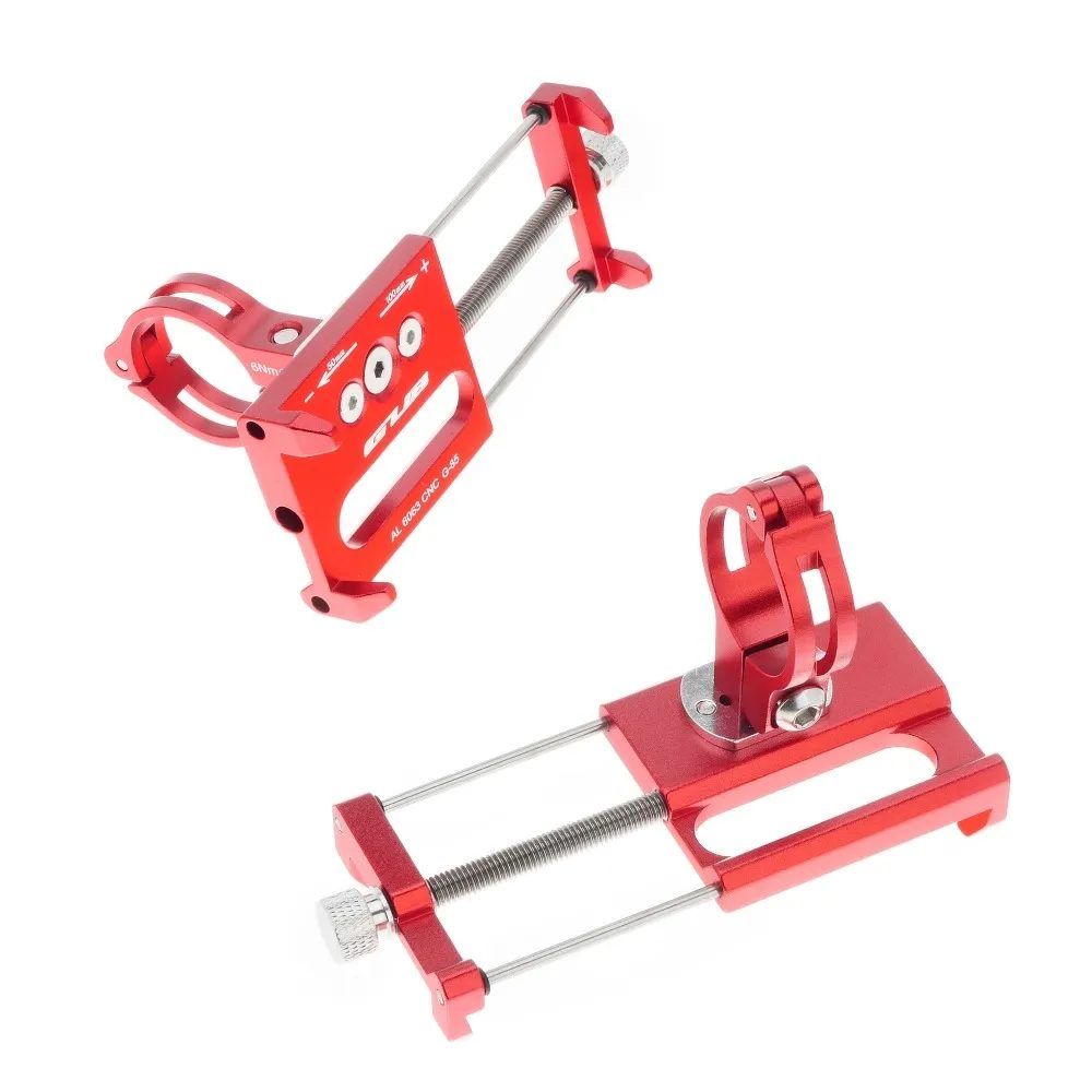 Μεταλλική Βάση για e-scooter Ποδήλατο Κινητού 3.5"-7.2"  Gub G-85 Κόκκινο