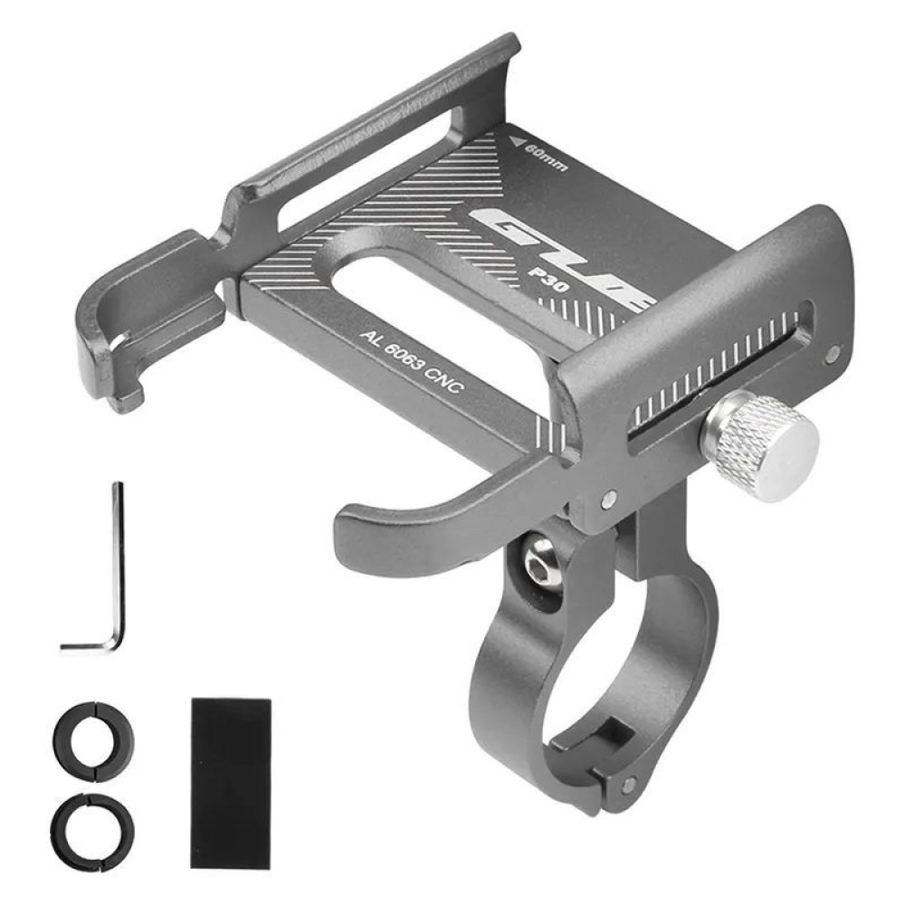 Μεταλική Βάση Κινητού για e-Scooter / Bike Gub-P30 3.5"-7.5" Γκρι
