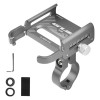 Μεταλική Βάση Κινητού για e-Scooter / Bike Gub-P30 3.5"-7.5" Γκρι
