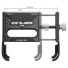 Μεταλική Βάση Κινητού για e-Scooter / Bike Gub-P30 3.5"-7.5" Μαύρο