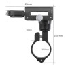 Μεταλική Βάση Κινητού για e-Scooter / Bike Gub-P30 3.5"-7.5" Μαύρο