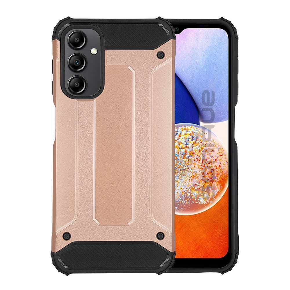 Θήκη Heavy Armor Sonique Samsung Galaxy A14 4G / Galaxy A14 5G Ροζ Χρυσό