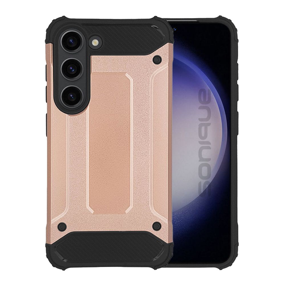 Θήκη Heavy Armor Sonique Samsung Galaxy S23 Plus Ροζ Χρυσό