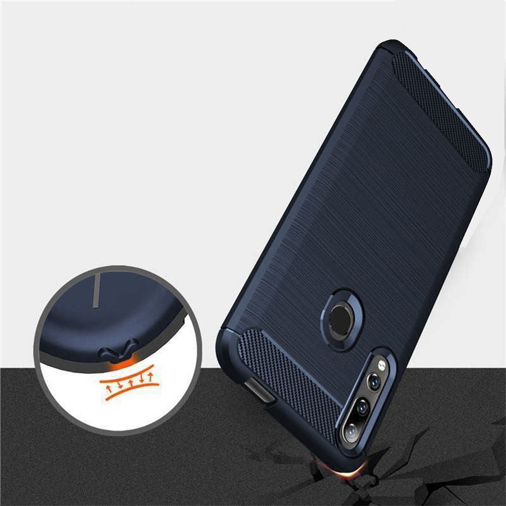 Θήκη Σιλικόνης Sonique Carbon Brushed OnePlus 11 5G Μπλέ