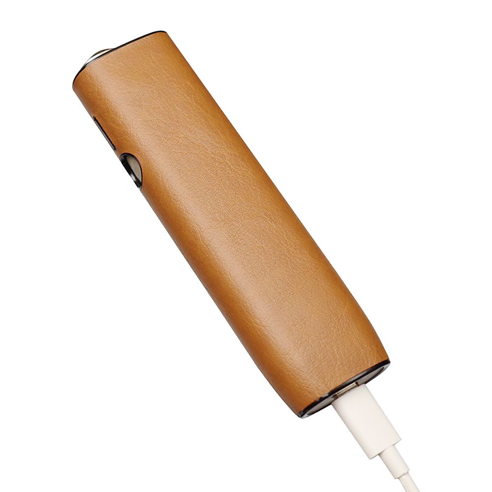 Θήκη PU Leather + PC Sonique για IQOS ILUMA ONE Καφέ