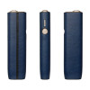 Θήκη PU Leather + PC Sonique για IQOS ILUMA ONE Μπλε Σκούρο