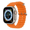 Λουράκι Σιλικόνης Ocean Band Sonique για Apple Watch (38/40/41MM) Πορτοκαλί