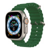 Λουράκι Σιλικόνης Ocean Band Sonique για Apple Watch (38/40/41MM) Πράσινο Σκούρο