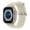 Λουράκι Σιλικόνης Ocean Band Sonique για Apple Watch (42/44/45/46/49MM) Μπεζ