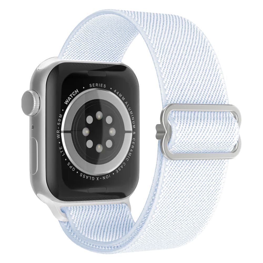 Λουράκι Elastic Nylon Loop Sport Band Sonique για Apple Watch (42/44/45/49MM) Λευκό