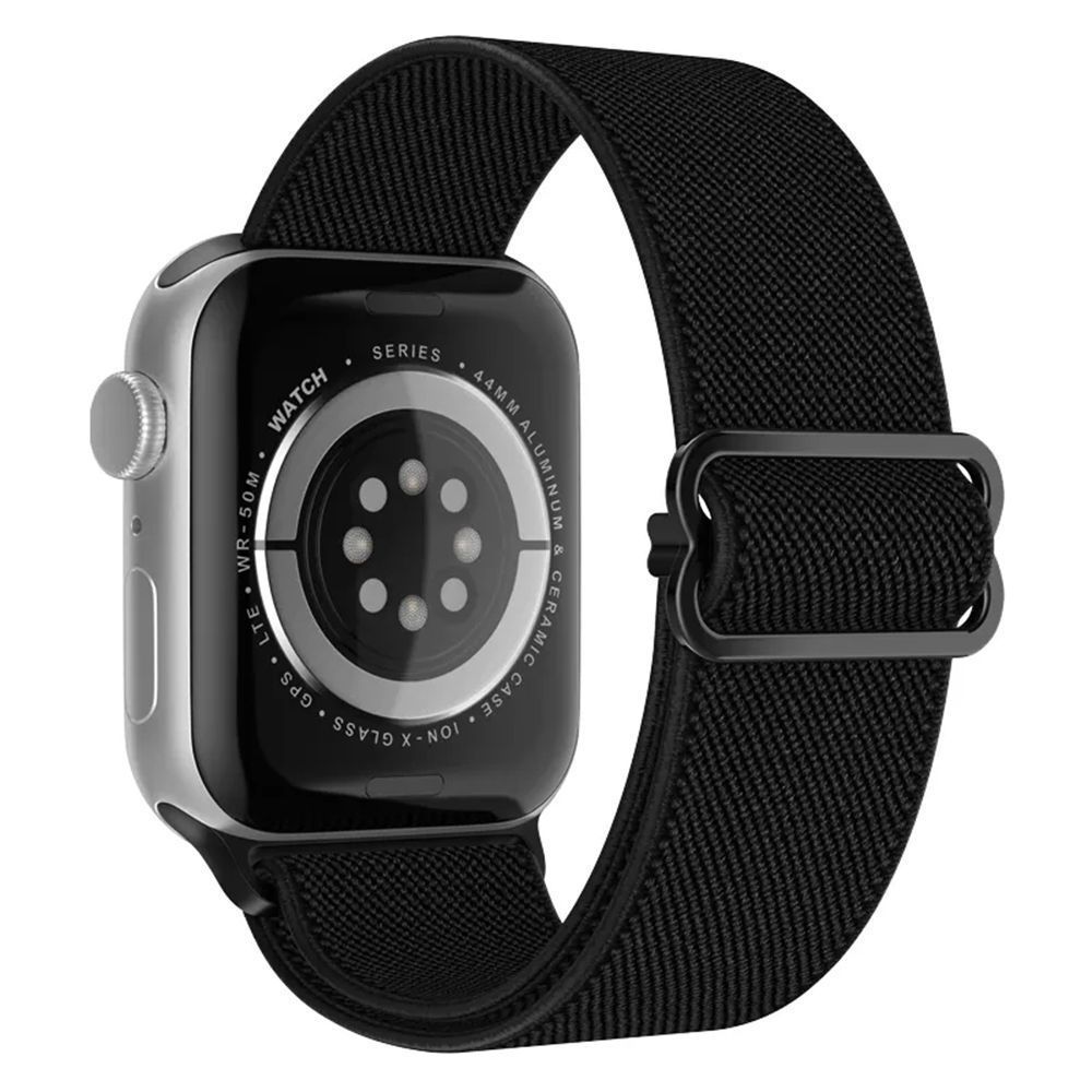 Λουράκι Elastic Nylon Loop Sport Band Sonique για Apple Watch (38/40/41MM) Μαύρο