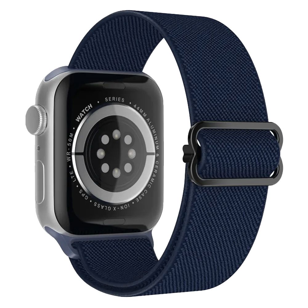 Λουράκι Elastic Nylon Loop Sport Band Sonique για Apple Watch (38/40/41MM) Μπλε Σκούρο