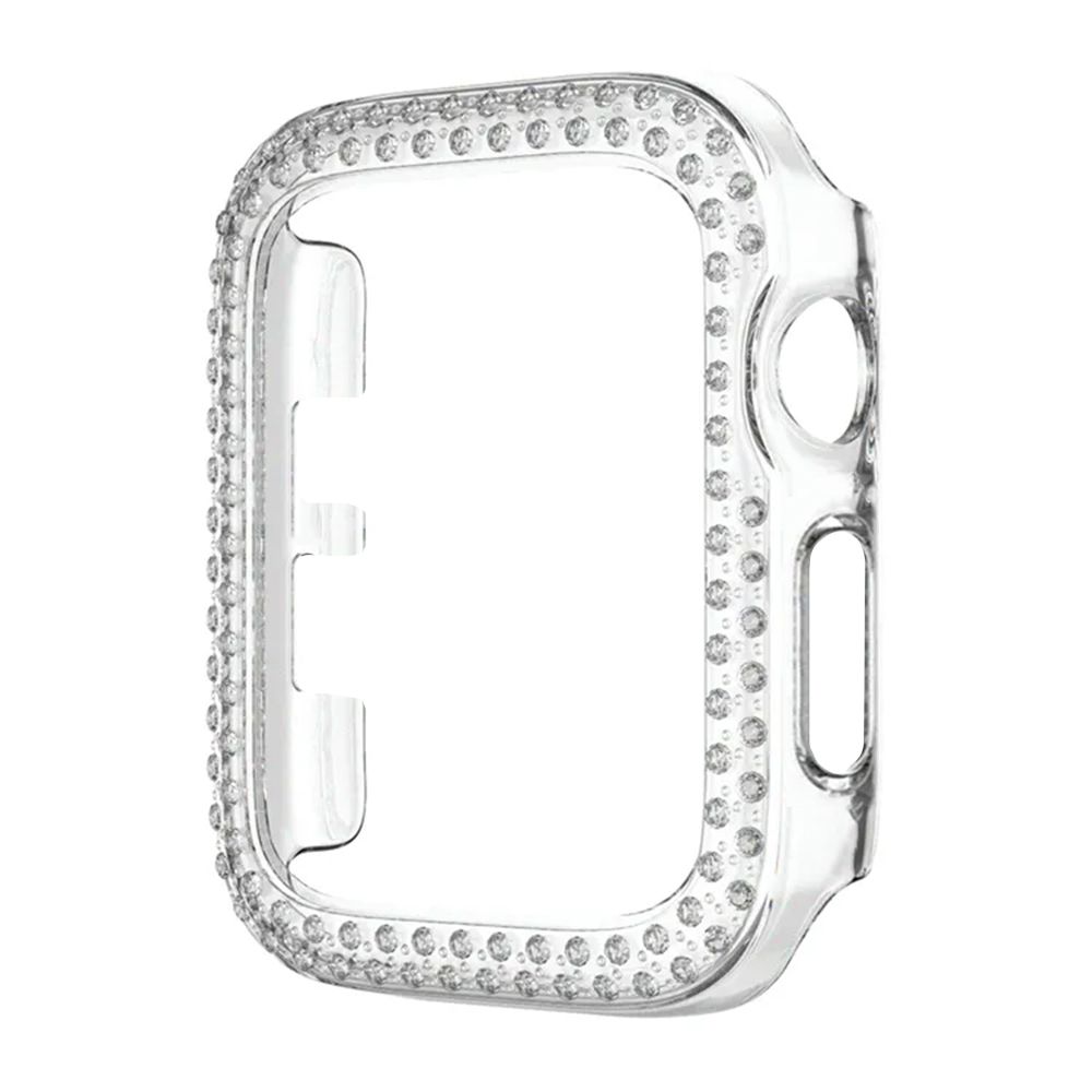 Θήκη Προστασία Luxury Double Diamond PC Sonique για Apple Watch Apple Watch 1/2/3 42mm Διάφανο