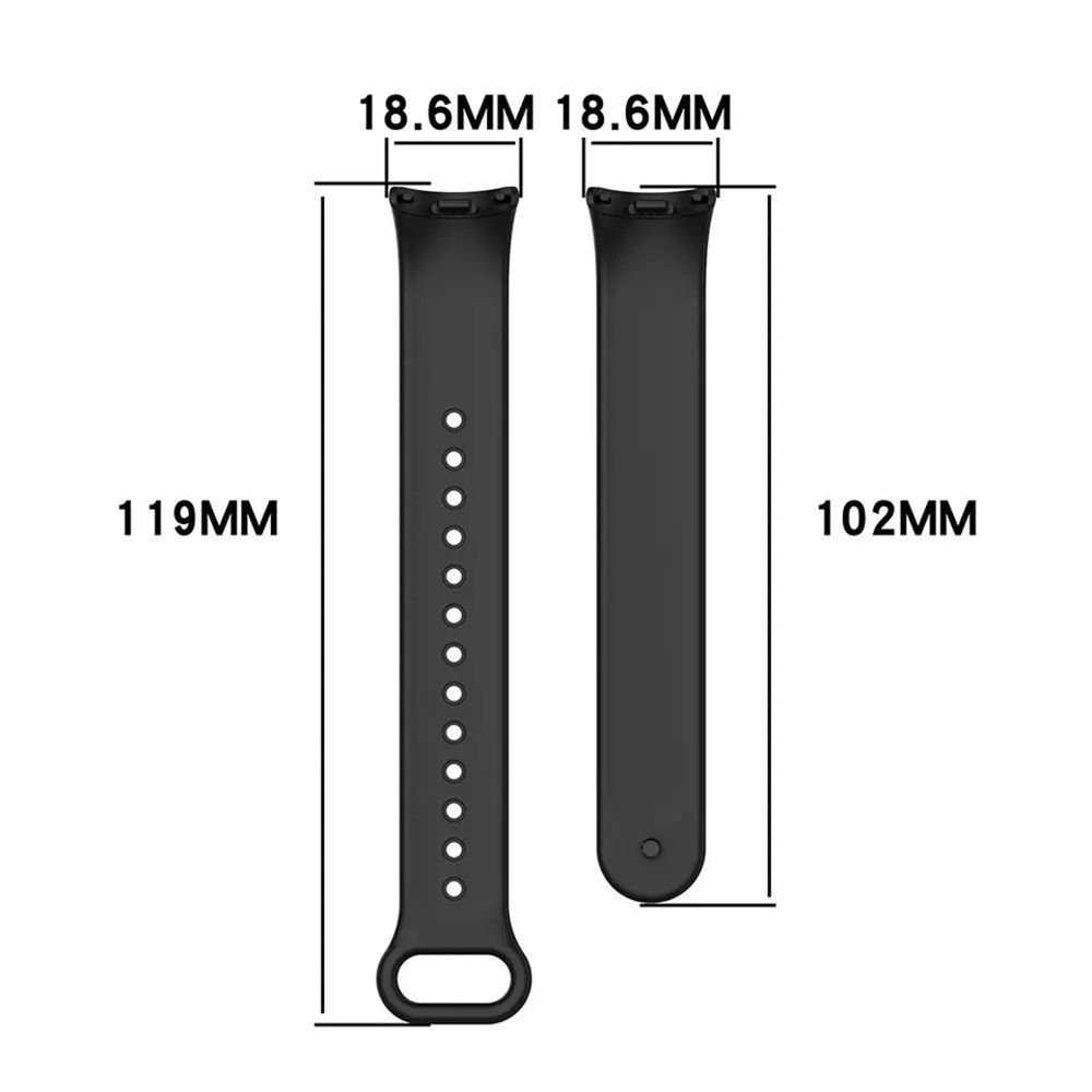 Λουράκι Σιλικόνης Sonique Color για Xiaomi Smart Band 8 / Xiaomi Smart Band 9 / Xiaomi Smart Band 10 Λιλά