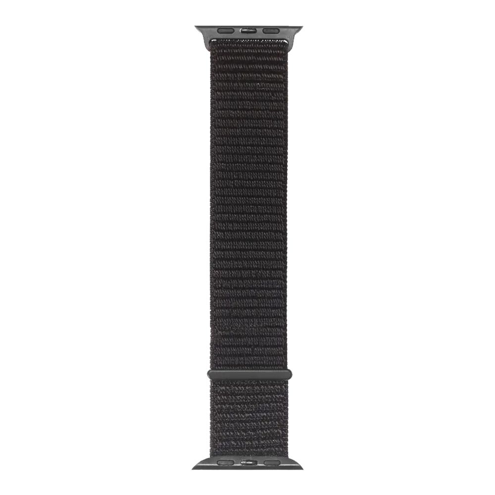 Λουράκι Official Nylon Band Sonique για Apple Watch (42/44/45/49MM) Μαύρο / Καφέ