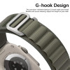 Λουράκι Nylon Alpine Loop Band Sonique για Apple Watch (42/44/45/46/49MM) Μπεζ
