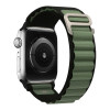 Λουράκι Nylon Alpine Loop Band Sonique για Apple Watch (42/44/45/46/49MM) Μαύρο / Χακί
