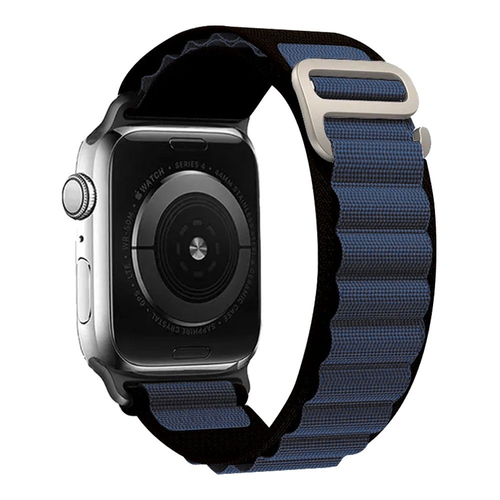 Λουράκι Nylon Alpine Loop Band Sonique για Apple Watch (38/40/41MM) Μπλε Σκούρο
