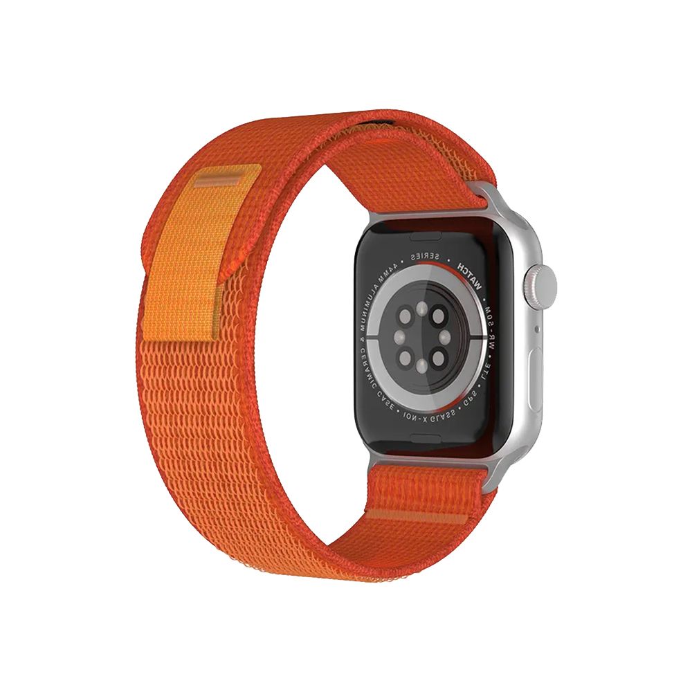 Λουράκι Nylon Loop Band Sonique για Apple Watch (42/44/45/49MM) Πορτοκαλί