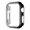 Θήκη Προστασία Luxury Diamond PC + Tempered Glass Sonique για Apple Watch 7/8/9 41mm Μαύρο