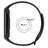 Λουράκι Σιλικόνης Sonique Sport για Xiaomi Smart Band 8 / Xiaomi Smart Band 9 / / Xiaomi Smart Band 10 Σκούρο Μπλε / Λευκό