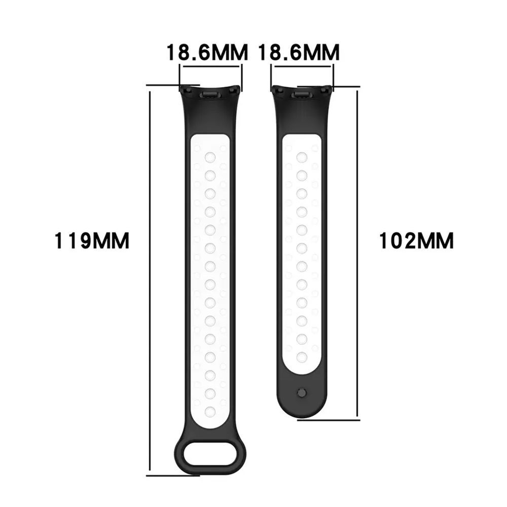 Λουράκι Σιλικόνης Sonique Sport για Xiaomi Smart Band 8 / Xiaomi Smart Band 9 / / Xiaomi Smart Band 10 Μαύρο / Κίτρινο