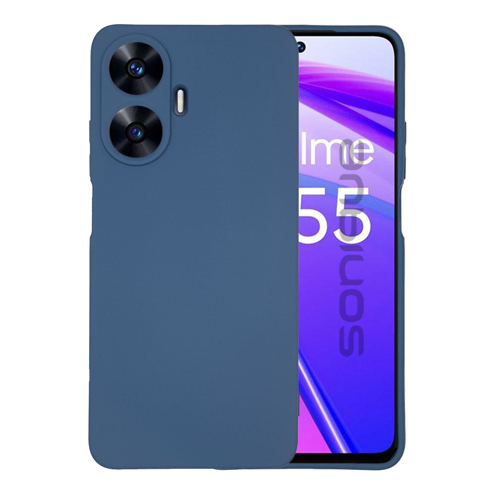 Θήκη Σιλικόνης My Colors Sonique Realme C55 Μπλε Σκούρο