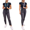 Θήκη Σιλικόνης με Strap Sonique Armor Clear Realme 10 4G Μαύρο