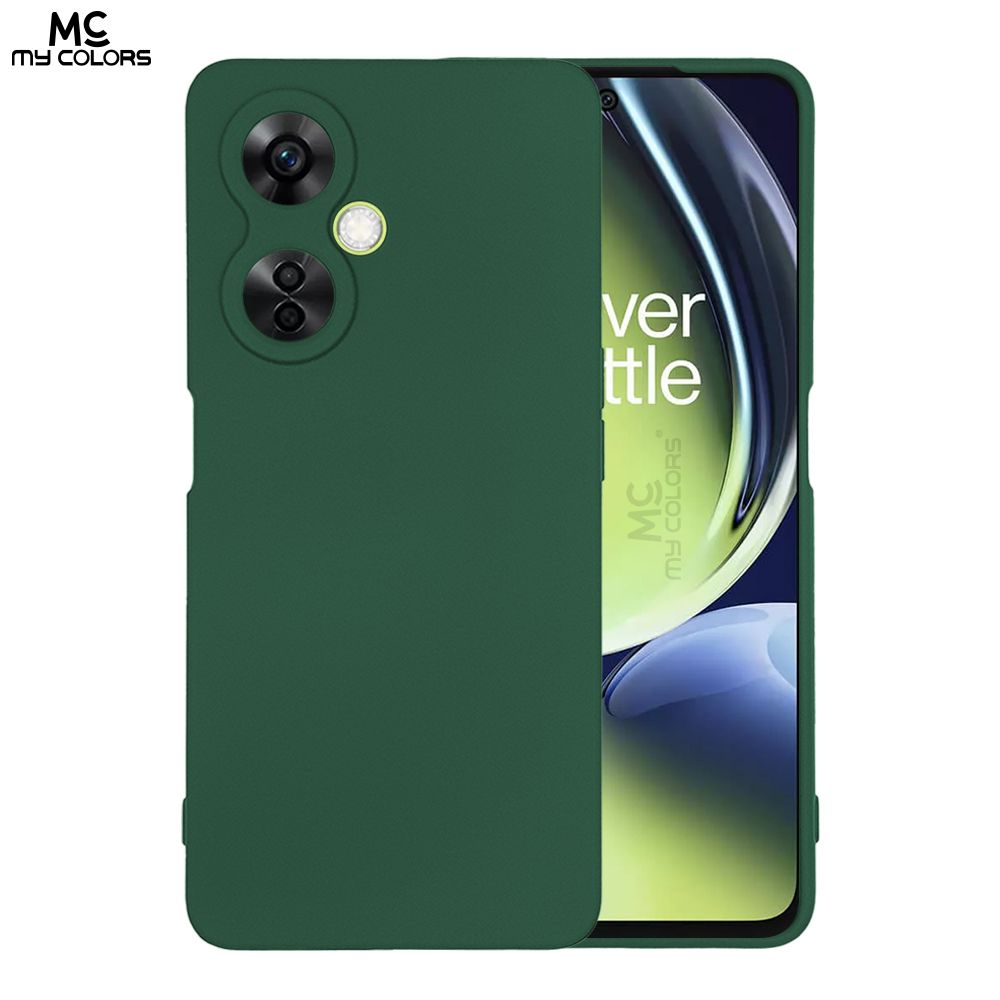 Θήκη Σιλικόνης My Colors Sonique OnePlus OnePlus Nord CE 3 Lite 5G Πράσινο Σκούρο