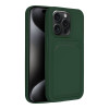 Θήκη Σιλικόνης Sonique Card Case Apple iPhone 15 Pro Πράσινο Σκούρο
