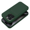 Θήκη Σιλικόνης Sonique Card Case Apple iPhone 15 Pro Πράσινο Σκούρο