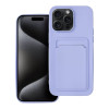 Θήκη Σιλικόνης Sonique Card Case Apple iPhone 15 Pro Max Λιλά
