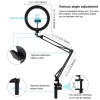 Ring Light LED Puluz 10.2" 26cm με Επιτραπέζια Βάση και Βάση Κινητού