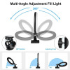 Ring Light Puluz LED 7.9" 20cm με Κλιπ για Γραφείο και Οθόνη