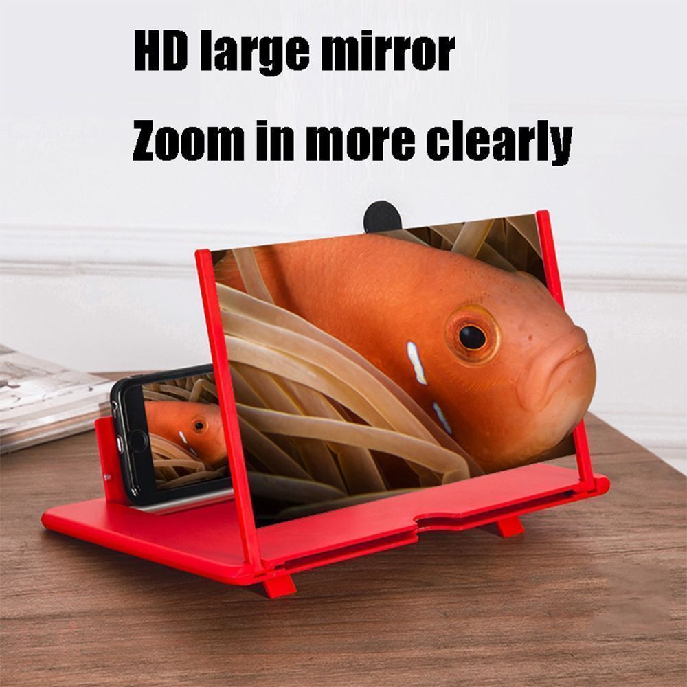 Μεγεθυντής Οθόνης Κινητού 12" Ultra-Clear 3D Μαύρο