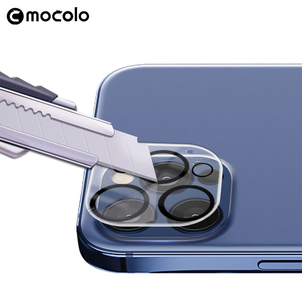 Προστασία Κάμερας Mocolo Lens Full Cover Apple iPhone 12 Pro Max Black