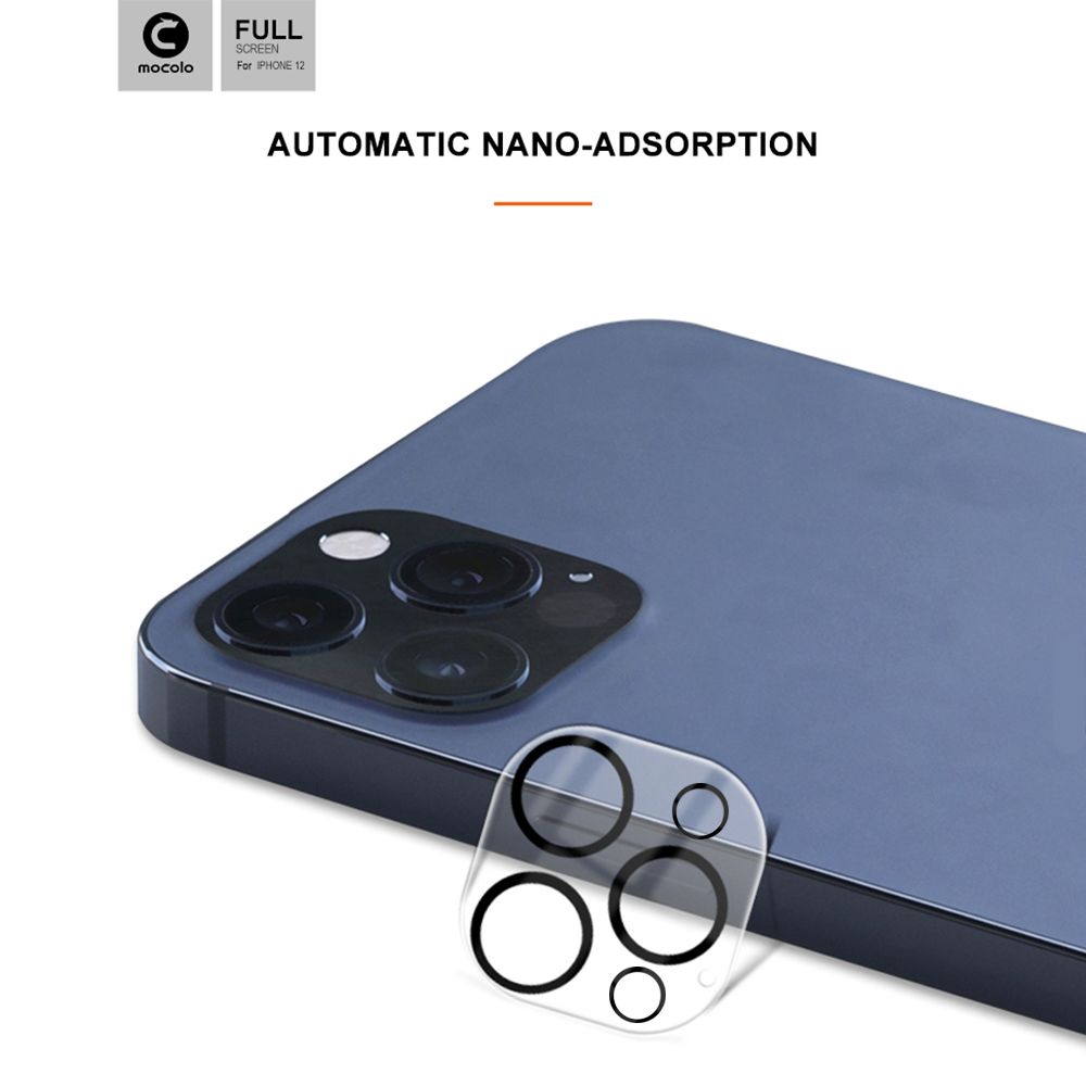 Προστασία Κάμερας Mocolo Lens Full Cover Apple iPhone 12 Pro Max Black