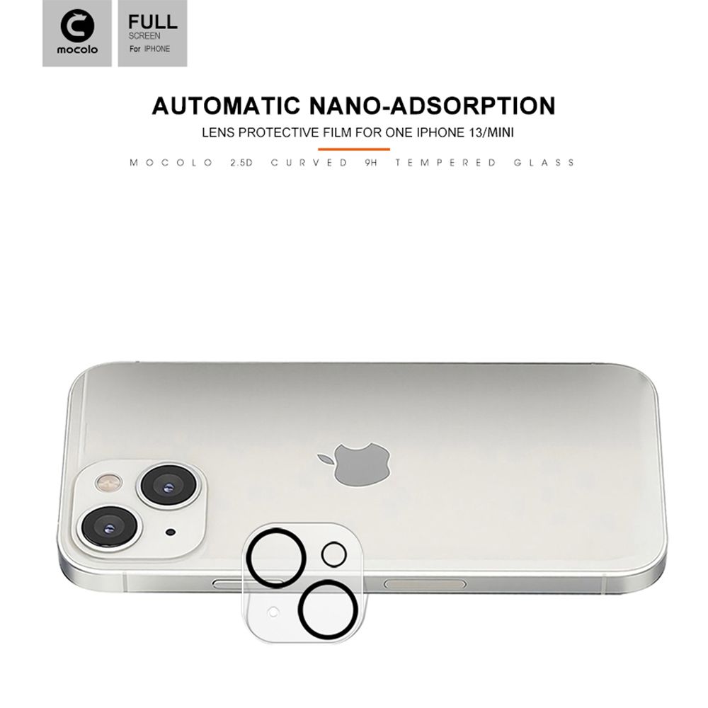 Προστασία Κάμερας Mocolo Lens Full Cover Apple iPhone 13 Mini / iPhone 13 Black