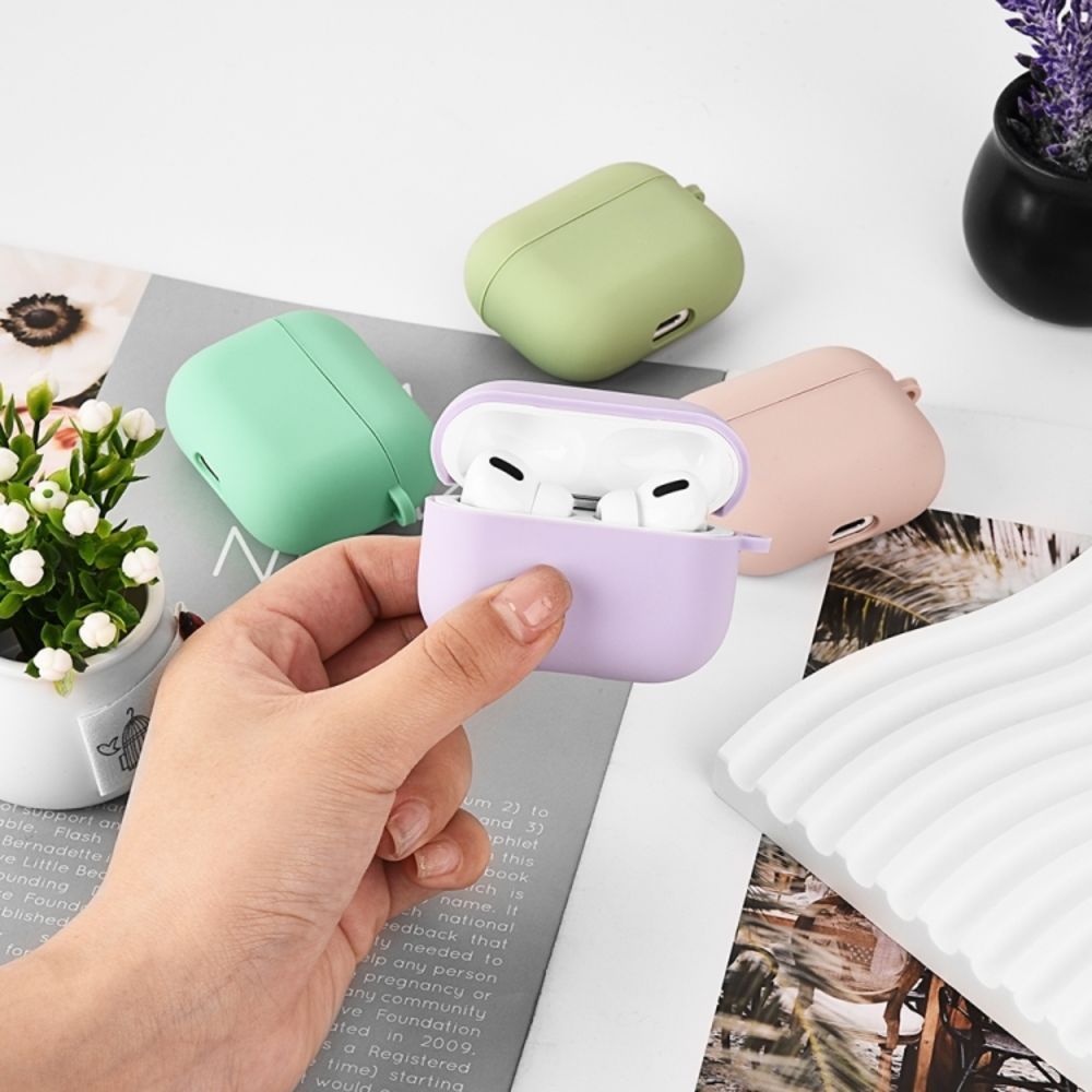 Θήκη Σιλικόνης Sonique Soft Touch για AirPods 3 Μπλε Σκούρο