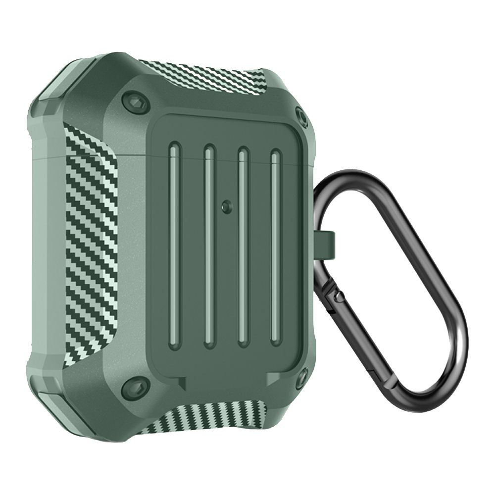 Θήκη Σιλικόνης Sonique Heavy Armor για AirPods 1/2 Πράσινο