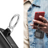 Θήκη Σιλικόνης Sonique Carbon Brushed για AirPods 1/2 Μαύρο