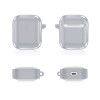 Θήκη Σιλικόνης Sonique Carbon Brushed για AirPods 1/2 Σκούρο Γκρι