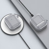 Θήκη Σιλικόνης Sonique Carbon Brushed για AirPods 1/2 Σκούρο Γκρι
