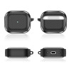 Θήκη Σιλικόνης Sonique Carbon Brushed για AirPods 3 Μαύρο